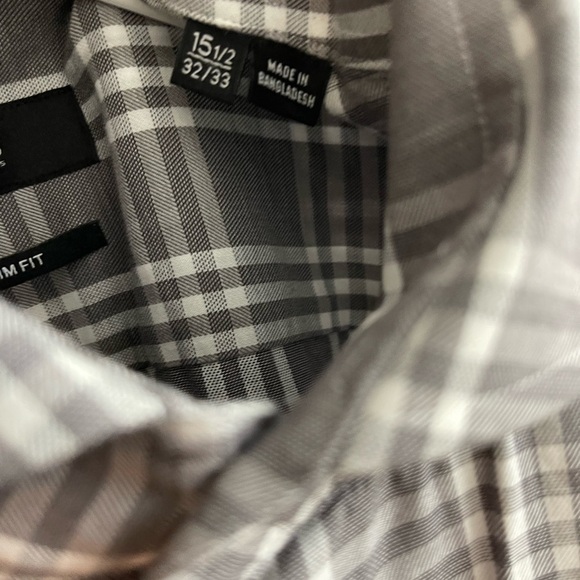 Hugo boss slim fit shirt for men  15 1/2 - 32/33 SZ M - Picture 4 of 5